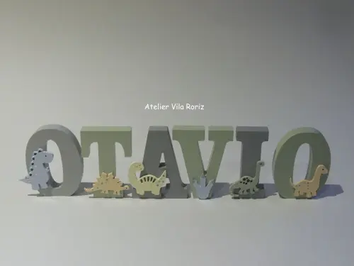 Nome Madeira Dinossauros 6 letras