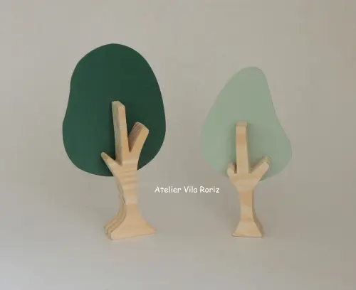 Adorno Dupla Árvores P e M Pinus