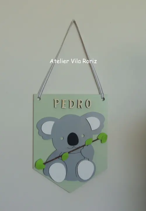 Porta Maternidade Flâmula Coala