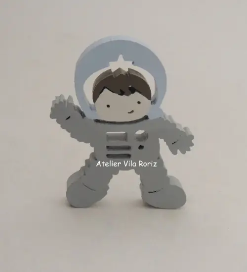 Adorno Madeira Astronauta P