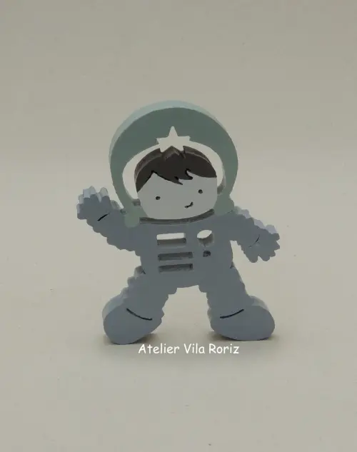 Adorno Madeira Astronauta P