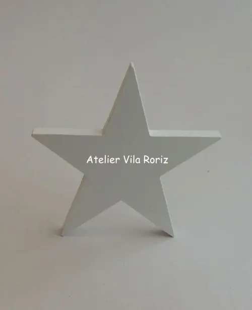 Adorno Madeira Estrela