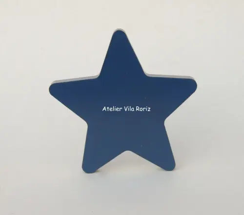 Adorno Madeira Estrela