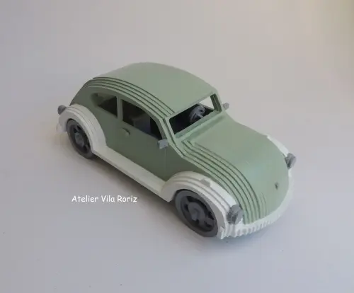 Adorno Carrinho 3d Cores (Valor Unitário)