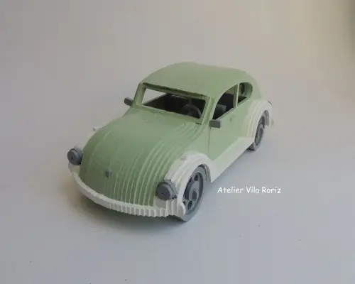Adorno Carrinho 3d Cores (Valor Unitário)