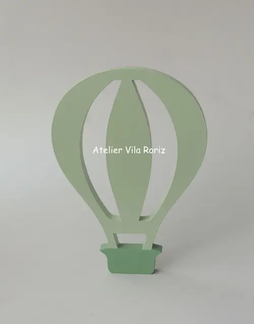 Adorno Balão Tons de Verde