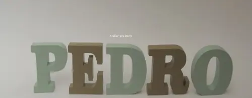 Nome em Madeira Transportes 5 Letras
