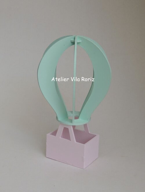 Kit Adornos: Nuvem Escalonada, Trio Cubos Abc e Balão 3d