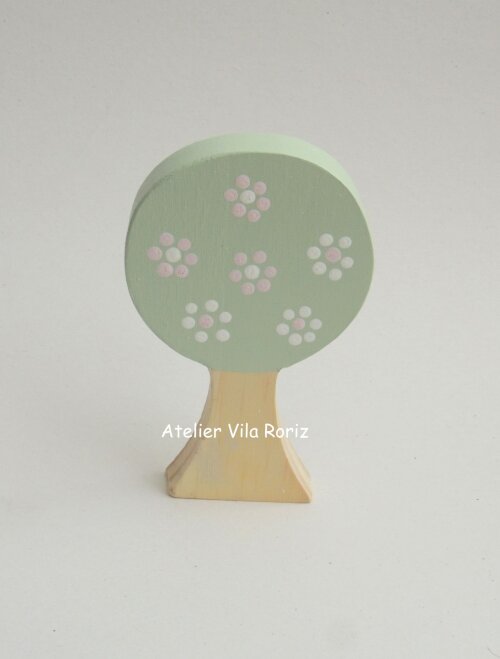 Adorno Árvore Pinus Copa Redonda