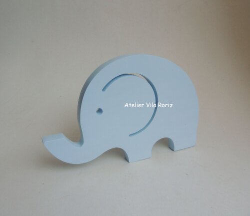 Adorno Madeira Elefante G
