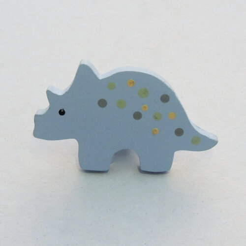 Puxador de Gaveta Dinossauro Azul