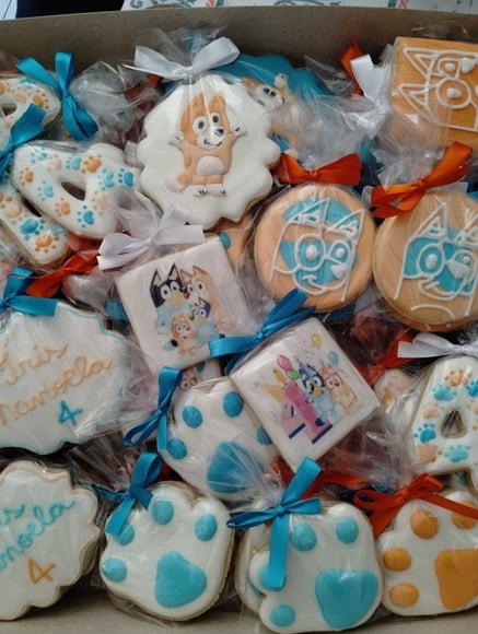 Kit Doces Decorados Bluey