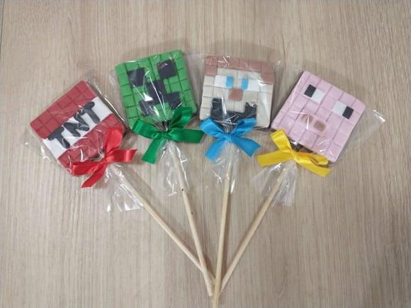 Pirulitos Minecraft