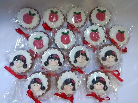 Pirulito de Chocolate Branca de Neve