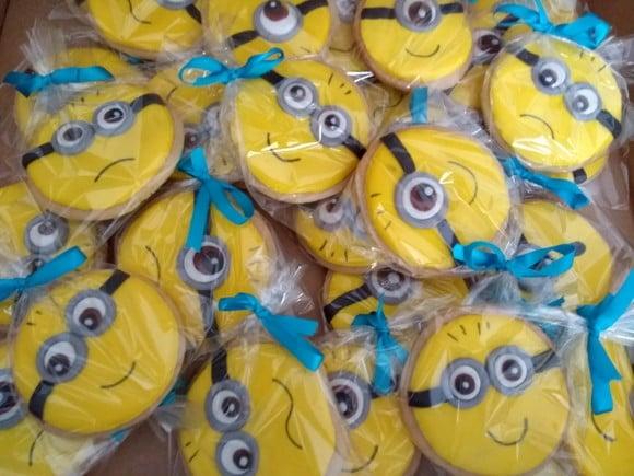 Biscoito Decorado Minions