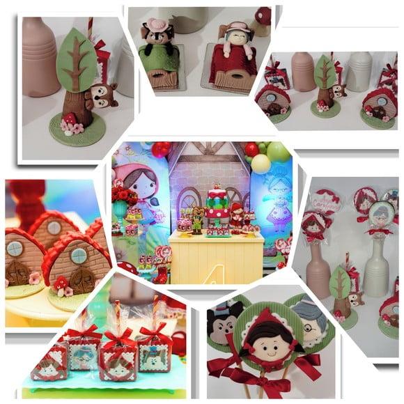 Kit Doces Chapeuzinho Vermelho