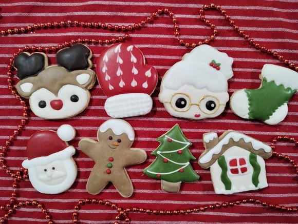 Biscoito Decorado de Natal