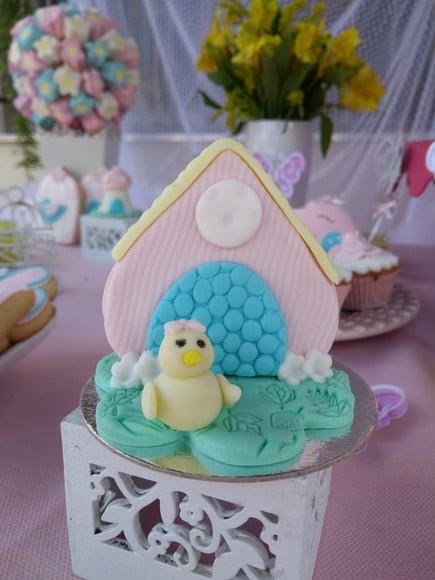 Pão de mel casa de passarinho