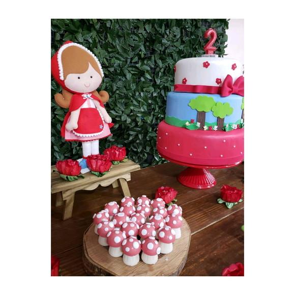 Kit de doces chapeuzinho vermelho
