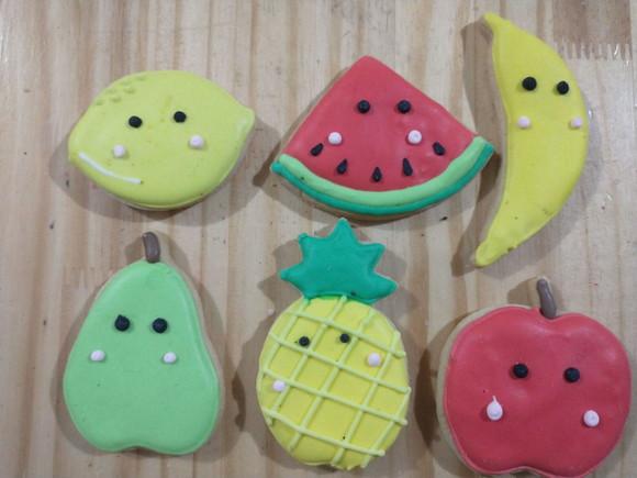 Biscoito Decorado Frutinhas