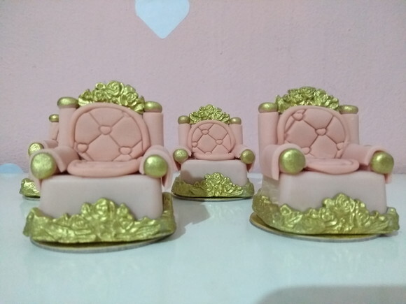 Poltrona de pão de mel