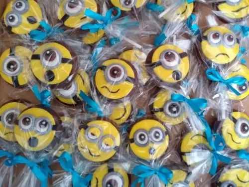 Pirulito de Chocolate Minions