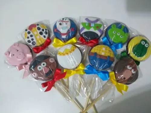 Pirulito de Chocolate Toy Story