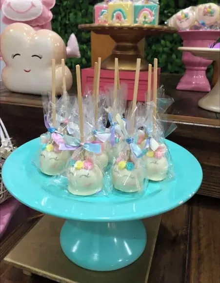 Cakepop de Unicórnio