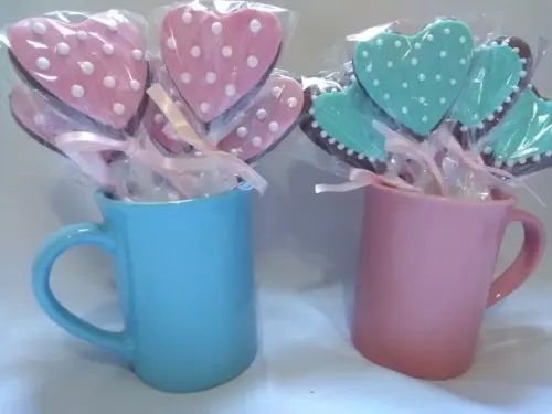 Pirulito de chocolate candy