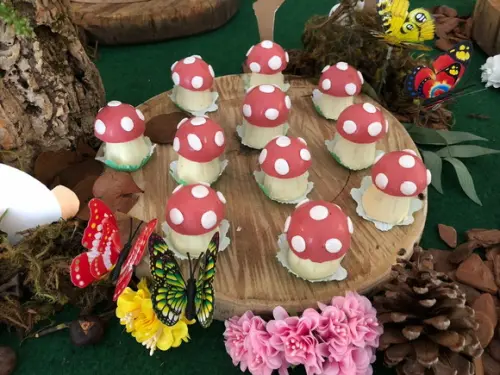 40 Cogumelos de Chocolate