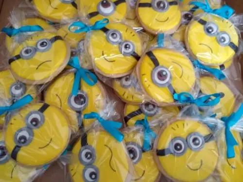 Biscoito Decorado Minions