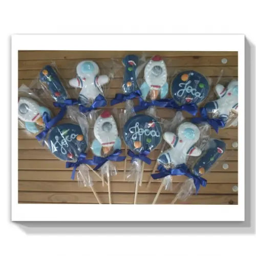Biscoito Decorado Astronauta