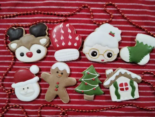 Biscoito Decorado de Natal