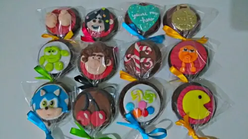 Pirulito de chocolate Detona Ralph