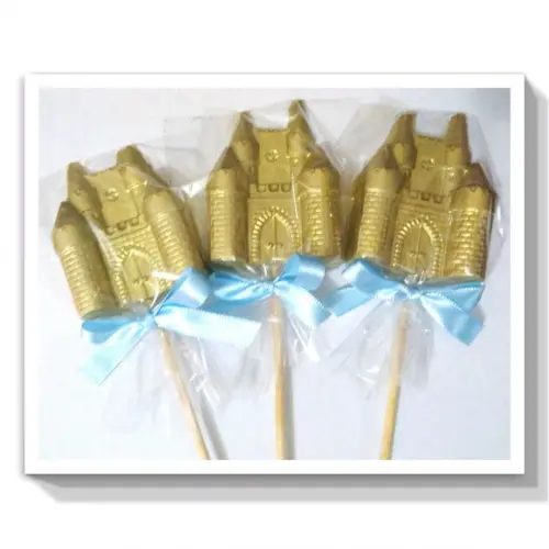 Pirulito de chocolate cinderela