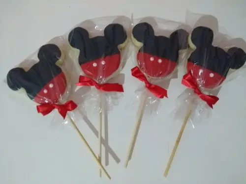 Kit 13 Biscoitos Decorado Mickey