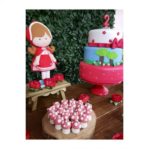 Kit de doces chapeuzinho vermelho