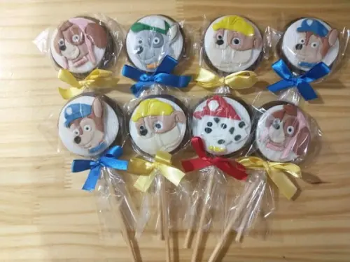 33 Pirulitos de Chocolate
