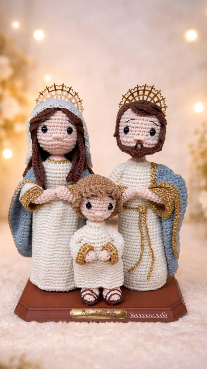 Sagrada Família Amigurumi