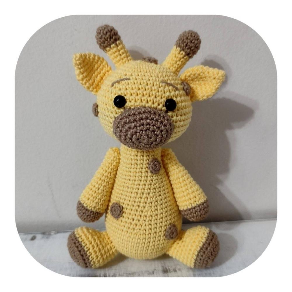 Girafa Amigurumi Safari 20 cm