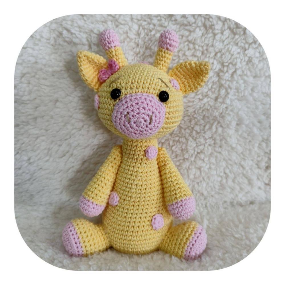 Girafa Amigurumi Safari 20 cm
