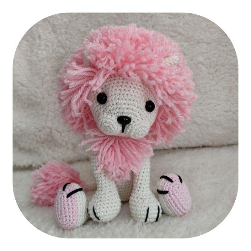 Leãozinho amigurumi