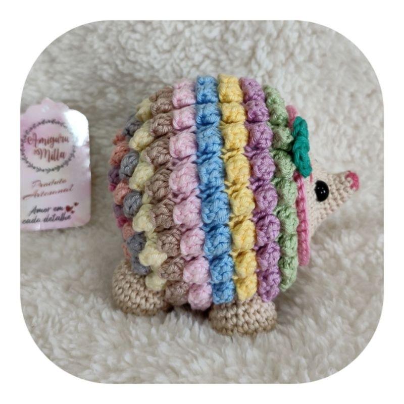 Porco Espinho Amigurumi