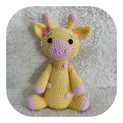 Girafa Amigurumi Safari 20 cm