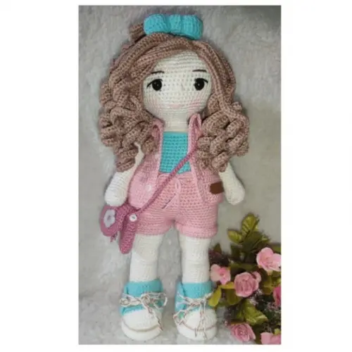 Boneca Pitty Amigurumi