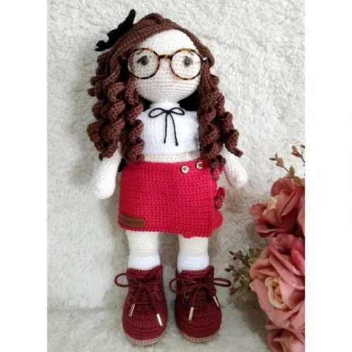 Boneca Sabrina Amigurumi