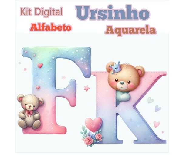 Alfabeto Ursinho, Dia dos Namorados Kit Digital