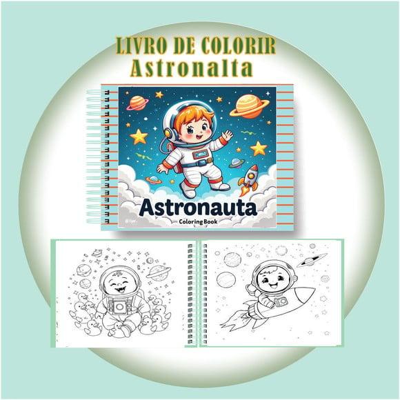 Arquivo Digital Livro de Colorir Astronauta Fofinho