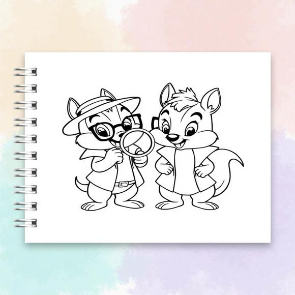Arquivo Digital Livro de Colorir Tico e Teco