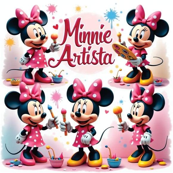 Arquivo Digital, Kit Digital Minnie Artista